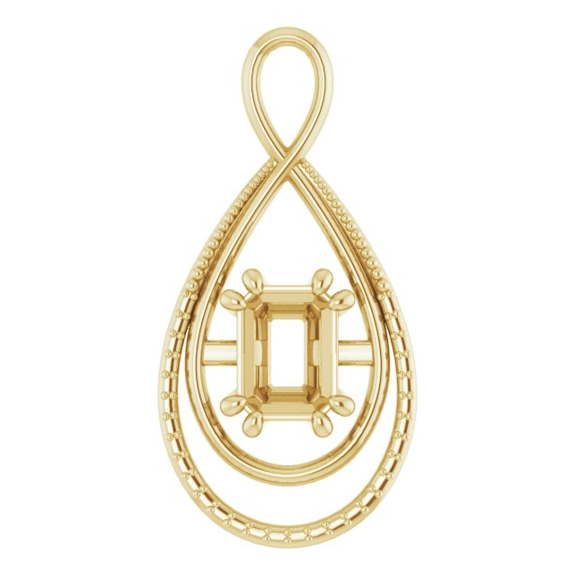 Infinity-Inspired Pendant