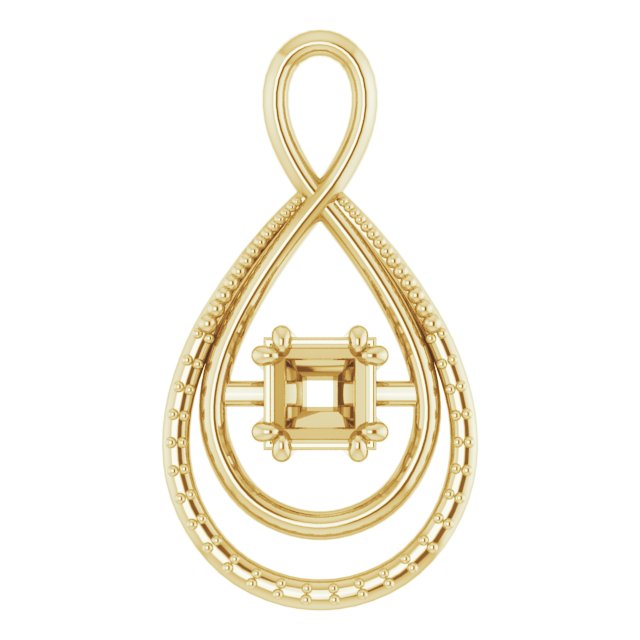 Infinity-Inspired Pendant
