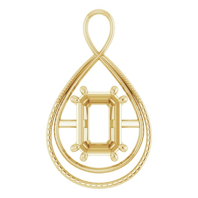 Infinity-Inspired Pendant