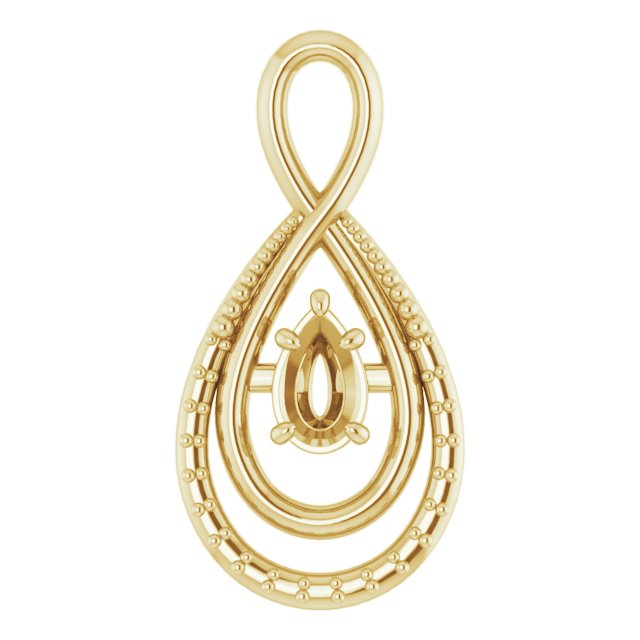 Infinity-Inspired Pendant