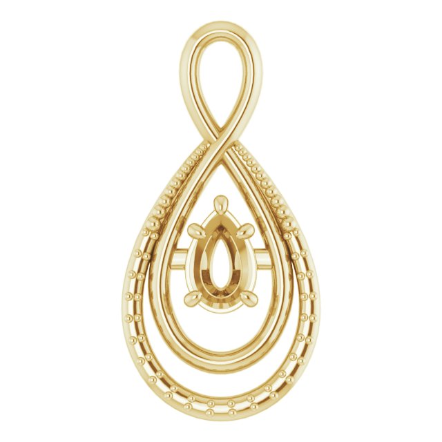 Infinity-Inspired Pendant