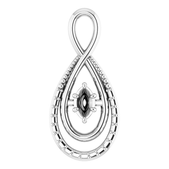 Infinity-Inspired Pendant