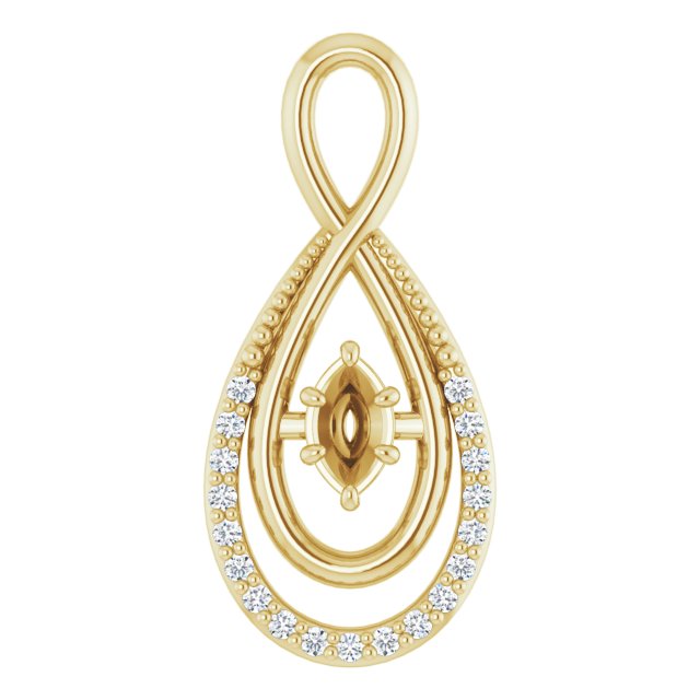 14k Yellow Gold