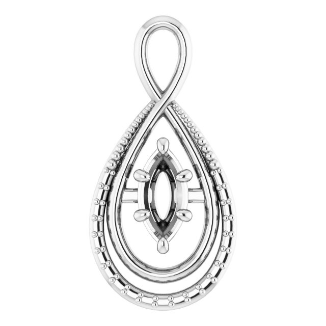 Infinity-Inspired Pendant