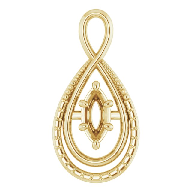 Infinity-Inspired Pendant