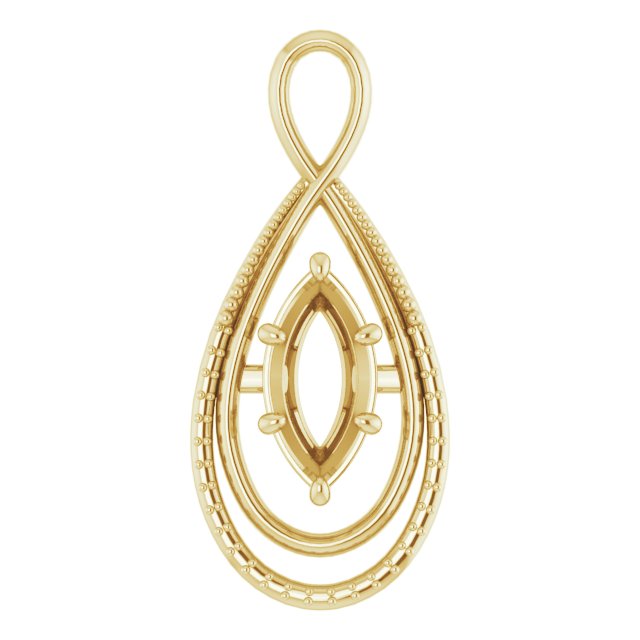 Infinity-Inspired Pendant