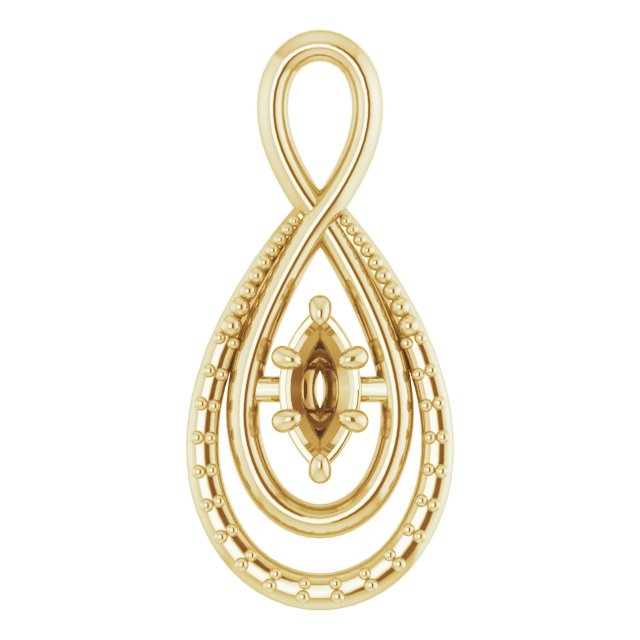 Infinity-Inspired Pendant