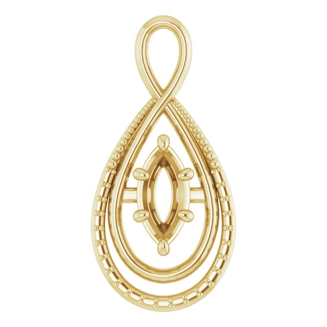 Infinity-Inspired Pendant