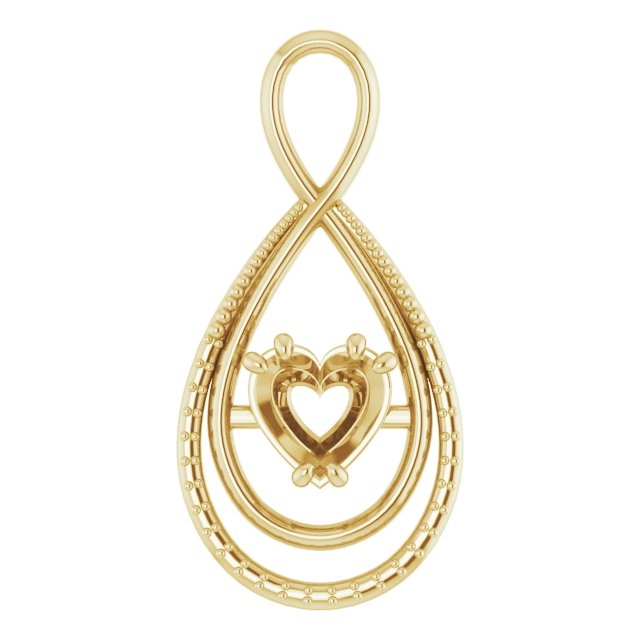 Infinity-Inspired Pendant