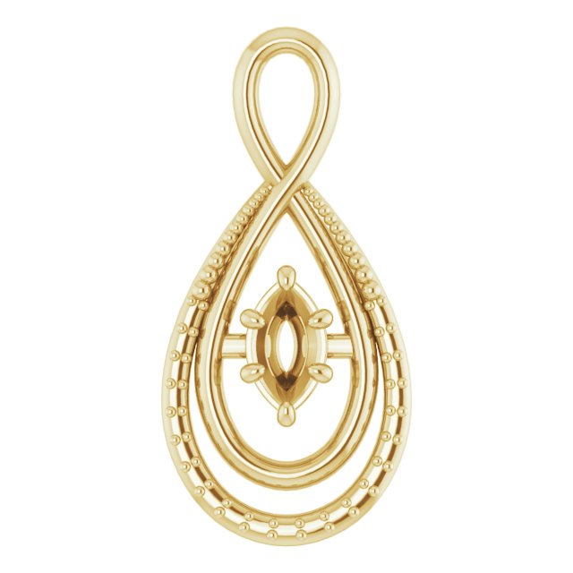 Infinity-Inspired Pendant