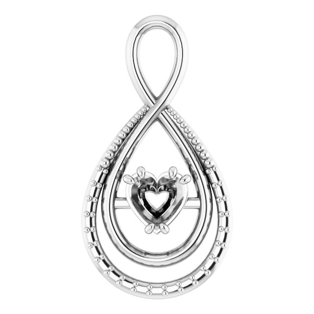 14k White Gold