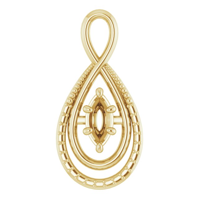 Infinity-Inspired Pendant