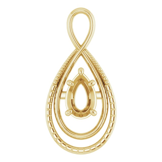 Infinity-Inspired Pendant