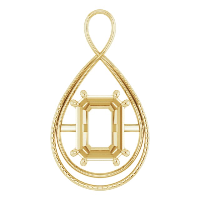 Infinity-Inspired Pendant