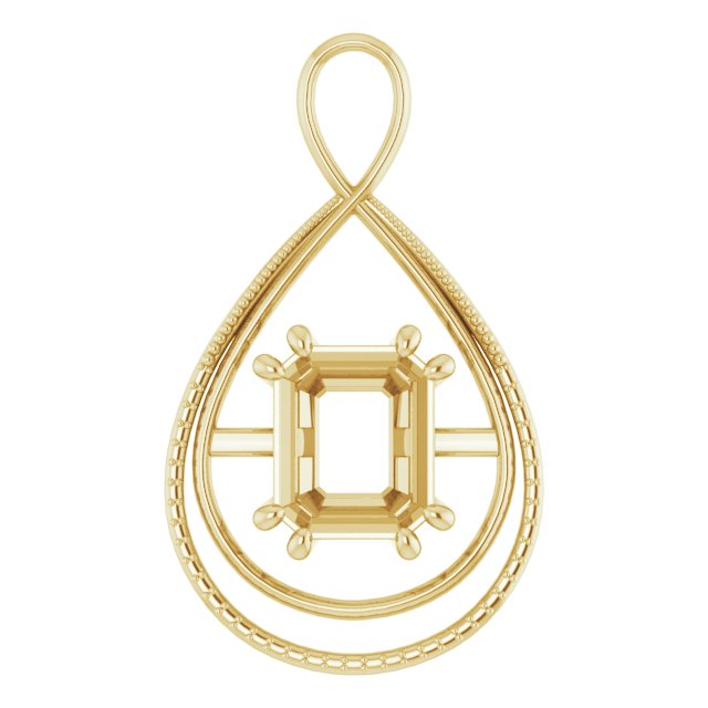 Infinity-Inspired Pendant