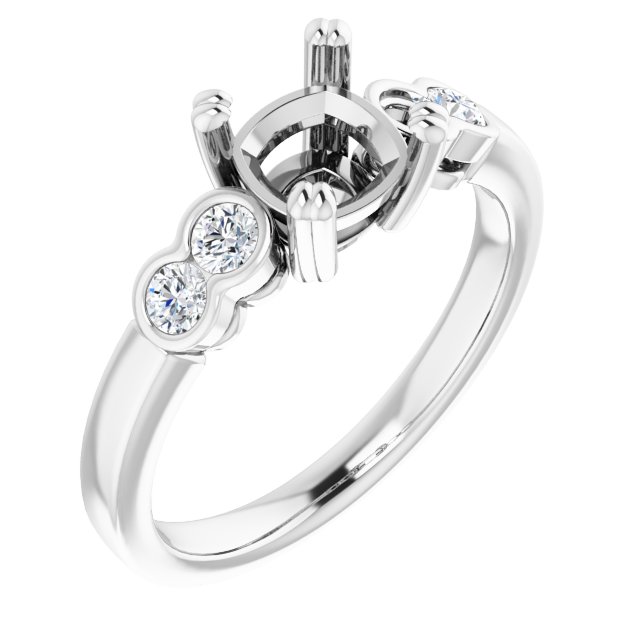 14k White Gold