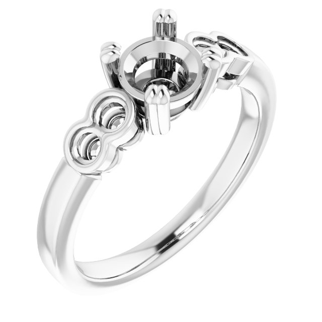 14k White Gold