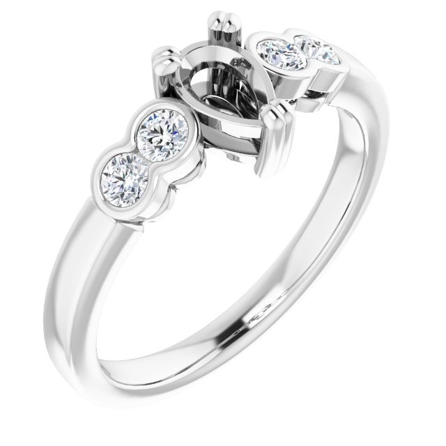 14k White Gold