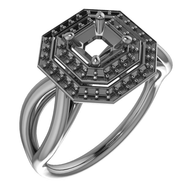 12x6 mm Marquise Ring Mounting