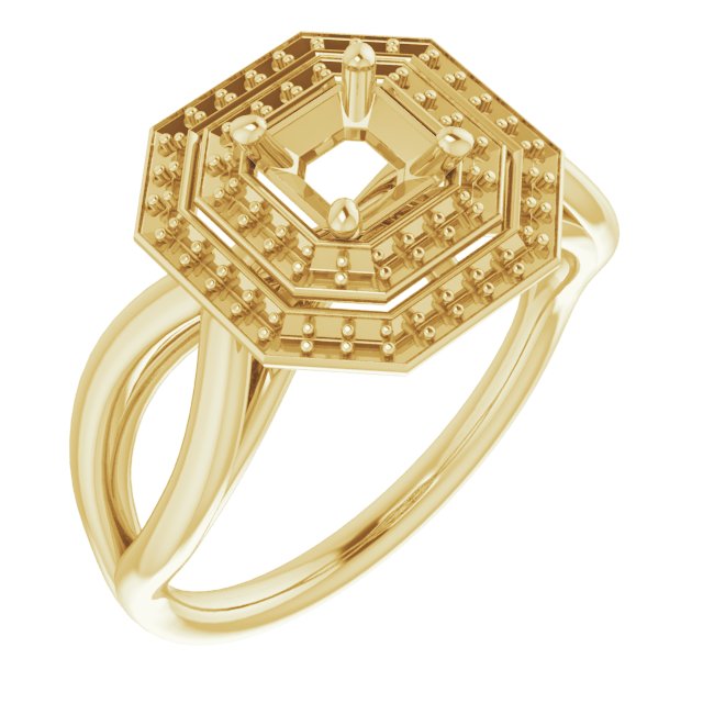 14k Yellow Gold