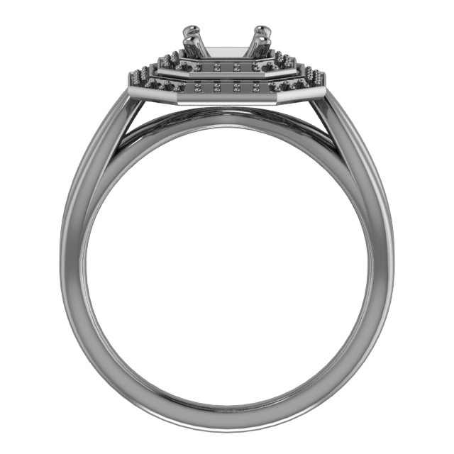 12x6 mm Marquise Ring Mounting view 2