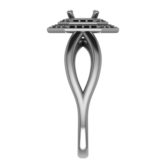12x6 mm Marquise Ring Mounting view 4