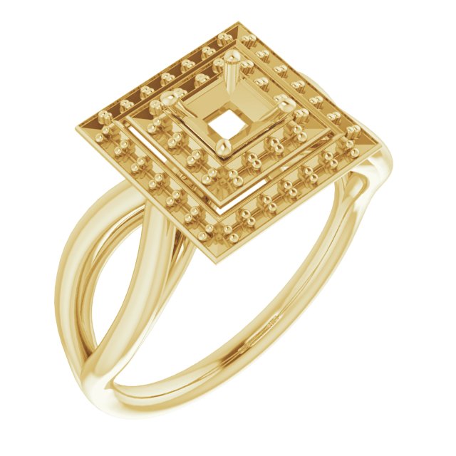 14k Yellow Gold