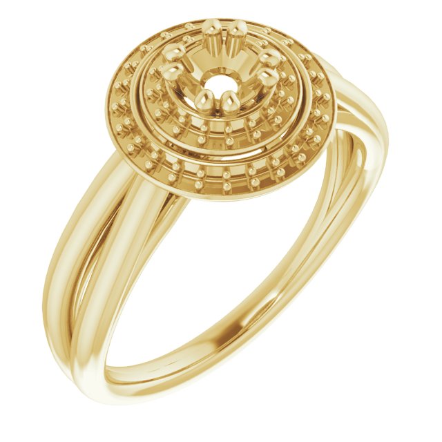 14k Yellow Gold