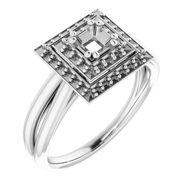 14k White Gold