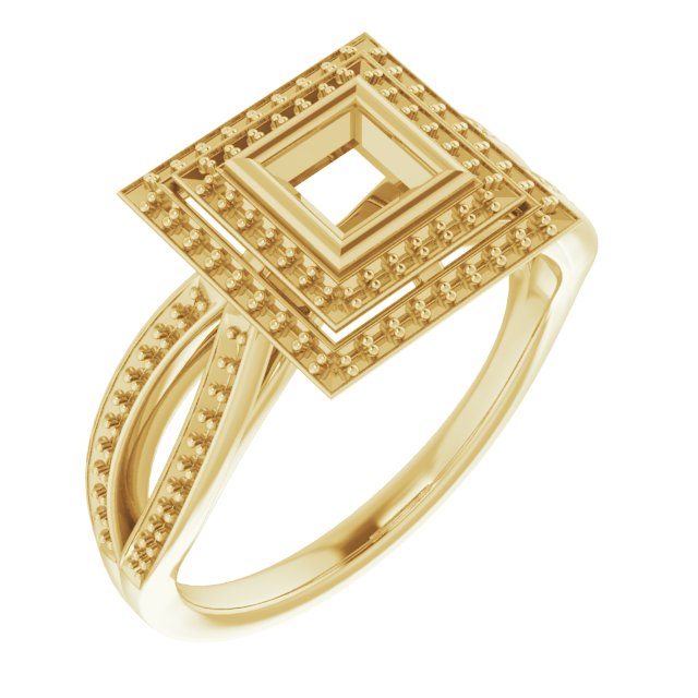 14k Yellow Gold