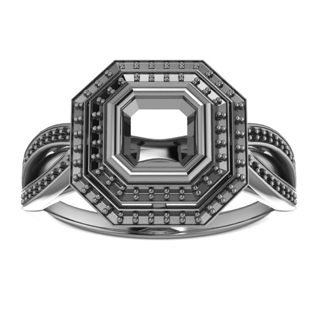 6.5 mm Square Ring Mounting view 3