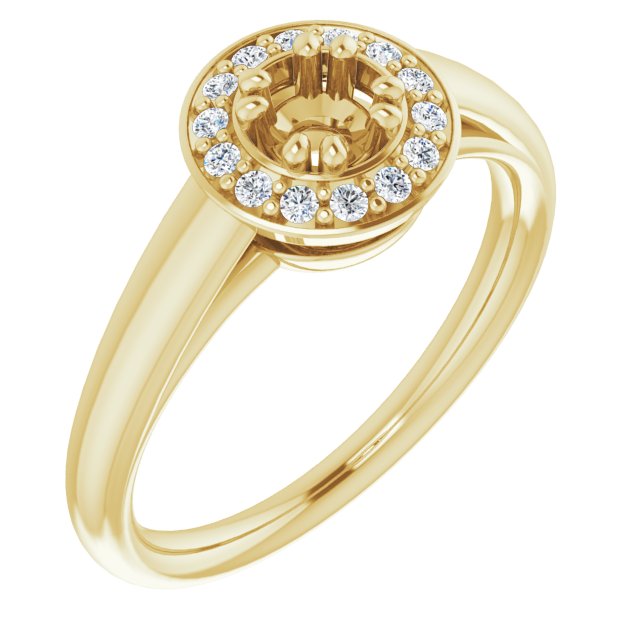 14k Yellow Gold