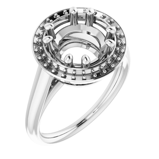 Halo-Style Ring