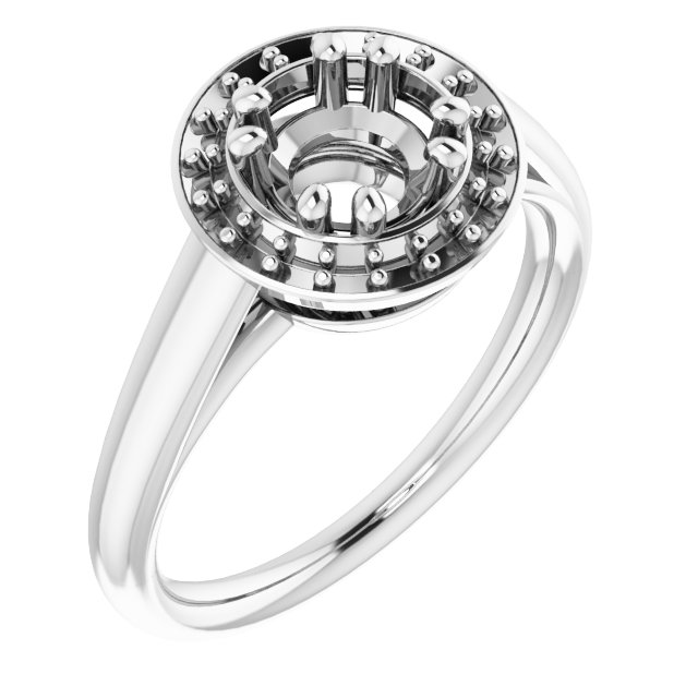 Halo-Style Ring
