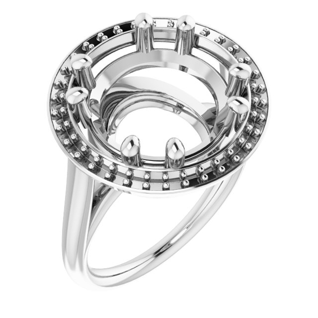 Halo-Style Ring
