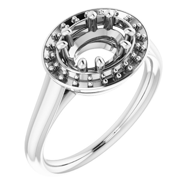 Halo-Style Ring