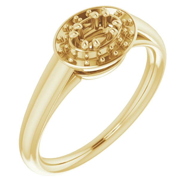 14k Yellow Gold