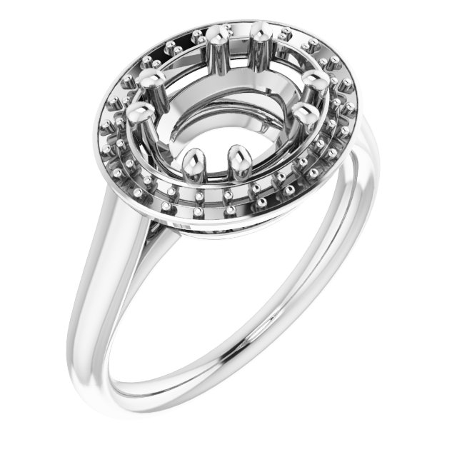 Halo-Style Ring