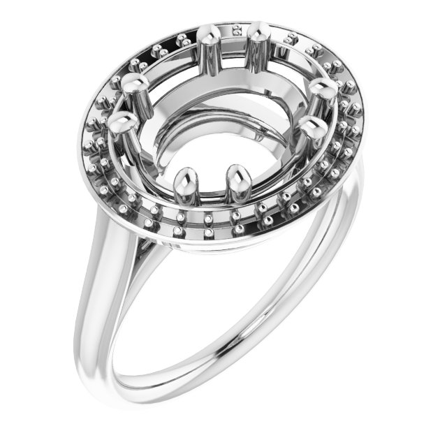 Halo-Style Ring