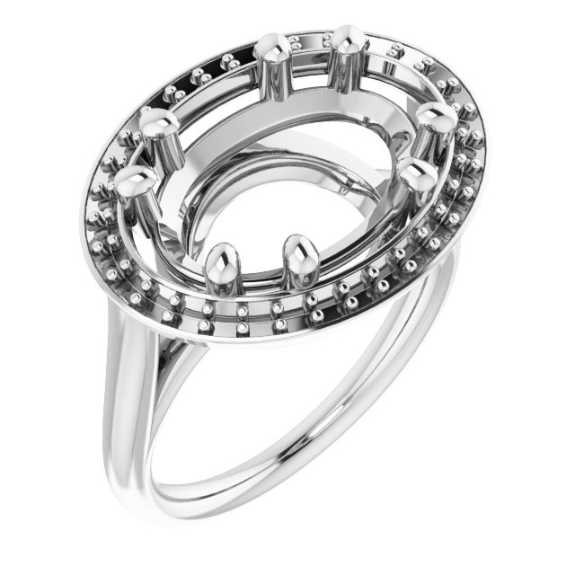 Halo-Style Ring