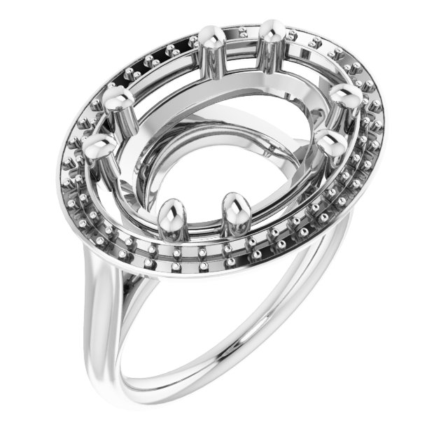 Halo-Style Ring