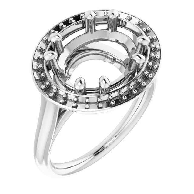 Halo-Style Ring