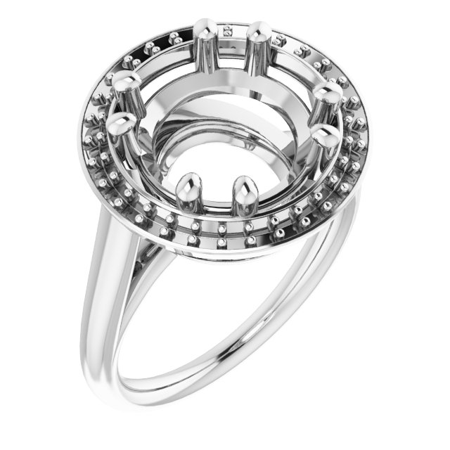 Halo-Style Ring