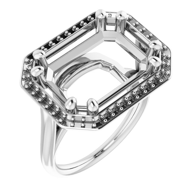 Halo-Style Ring