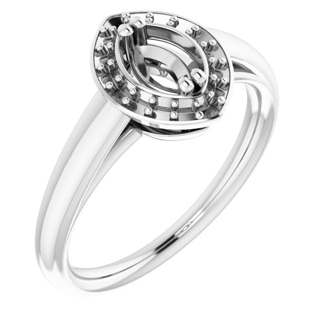 Halo-Style Ring