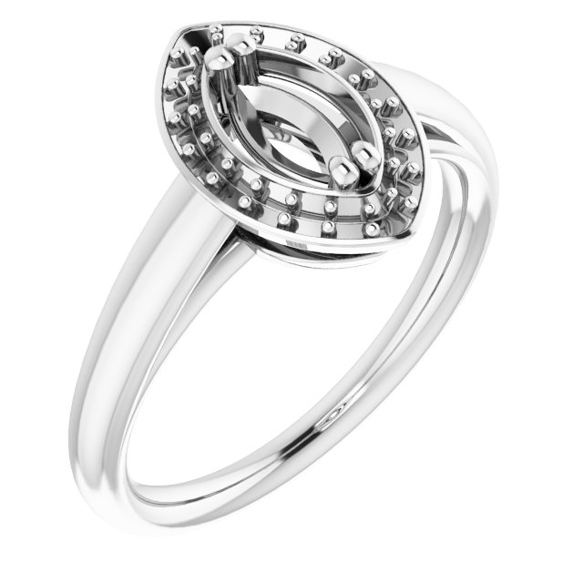 Halo-Style Ring