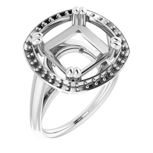 Halo-Style Ring