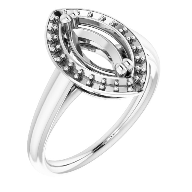 Halo-Style Ring