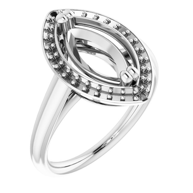 Halo-Style Ring