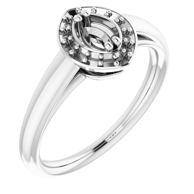 Halo-Style Ring